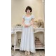 Miss Point The Era Of Light Clothing Empire Waist Daily Short and Long One Piece(Reservation/3 Colours/Full Payment Without Shipping)